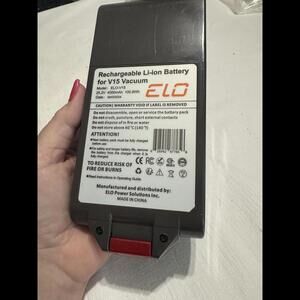 Elo Rechargeable Lithium-Ion Battery Vacuum - Model ELO-V15